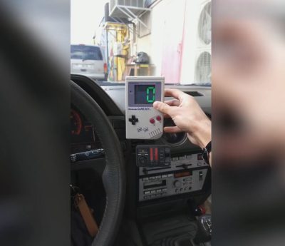 Gameboy velocímetro