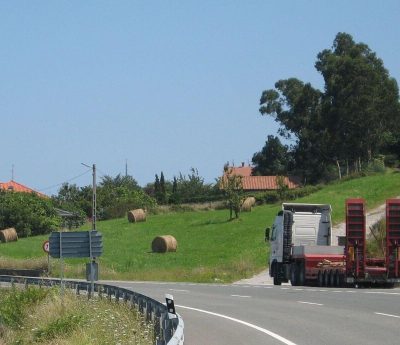 tramos carretera peligrosos