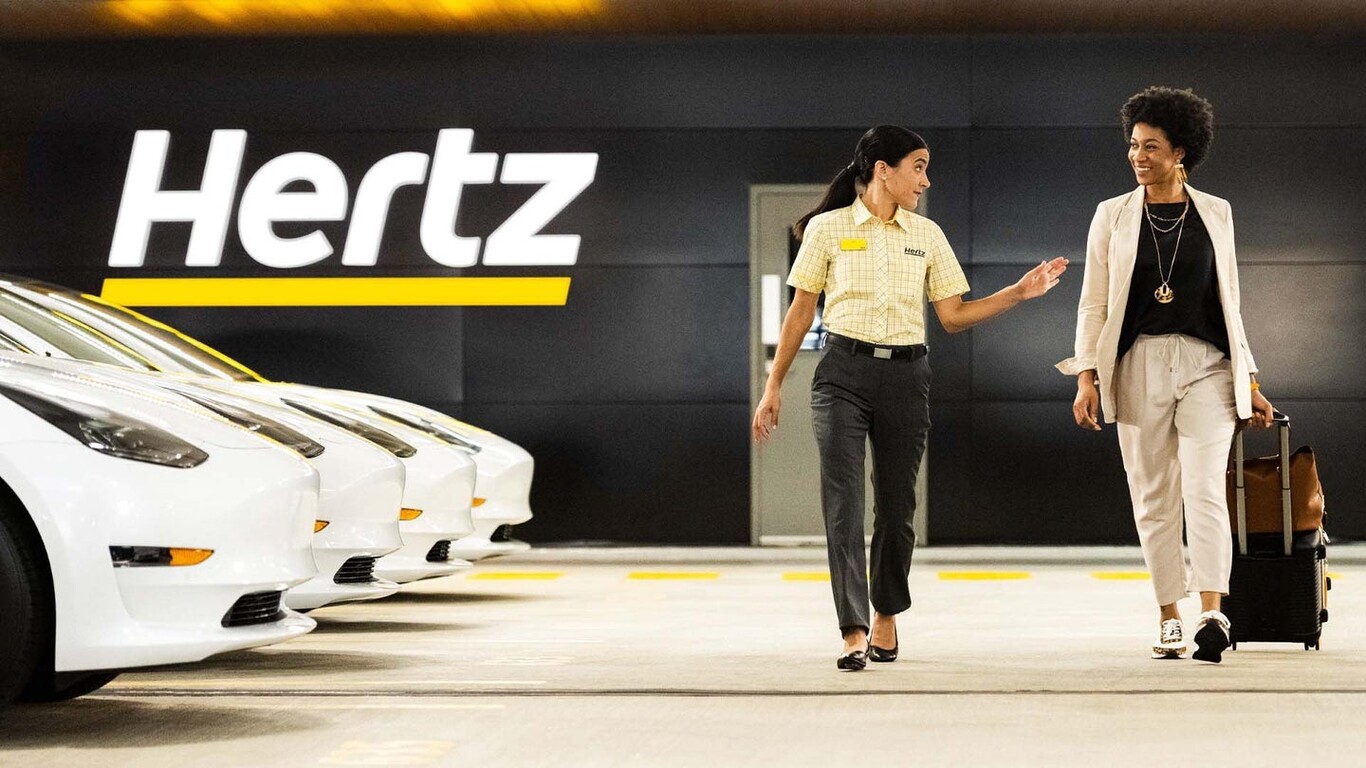 Hertz coches eléctricos