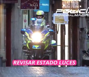 Recomendaciones motoristas Policía