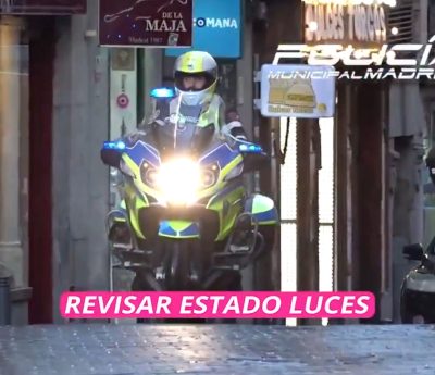 Recomendaciones motoristas Policía