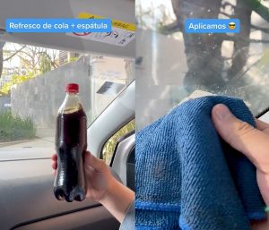 quitar pegatinas coche