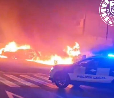 cómo actuar coche incendio