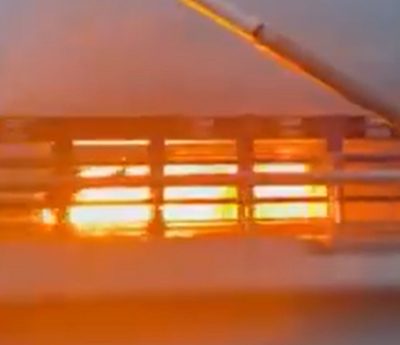 coche incendio AP-9 Vigo