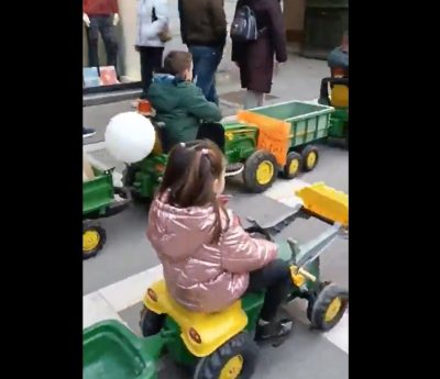 tractorada infantil Zamora