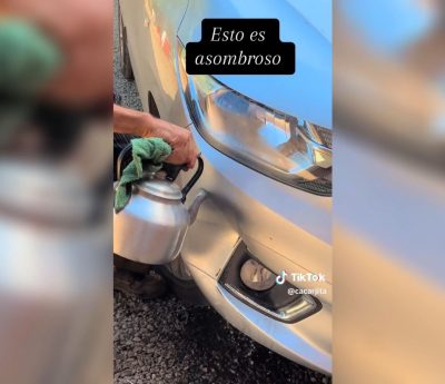 Truco del agua caliente