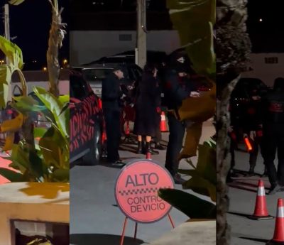 control policía falso