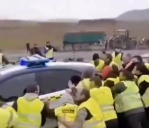 huelga de agricultores