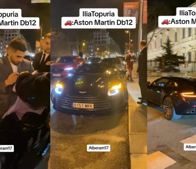 ilia topuria coche aston martin