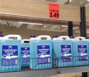 líquido limpiaparabrisas