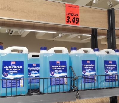 líquido limpiaparabrisas