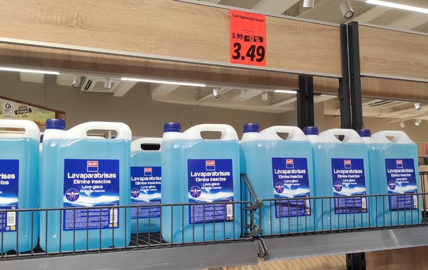líquido limpiaparabrisas