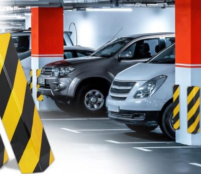 protector columnas garaje