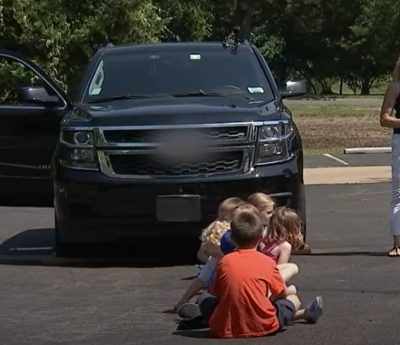 peligro coche grande