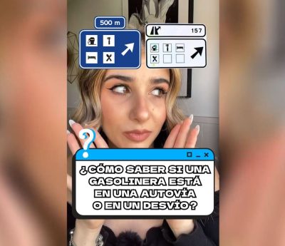 Cómo saber si una gasolinera está en una autovía o en un desvío