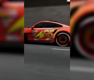 Rayo McQueen Porsche