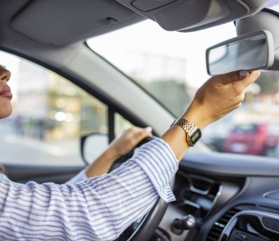 espejo retrovisor coche