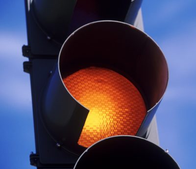 Semáforo ámbar