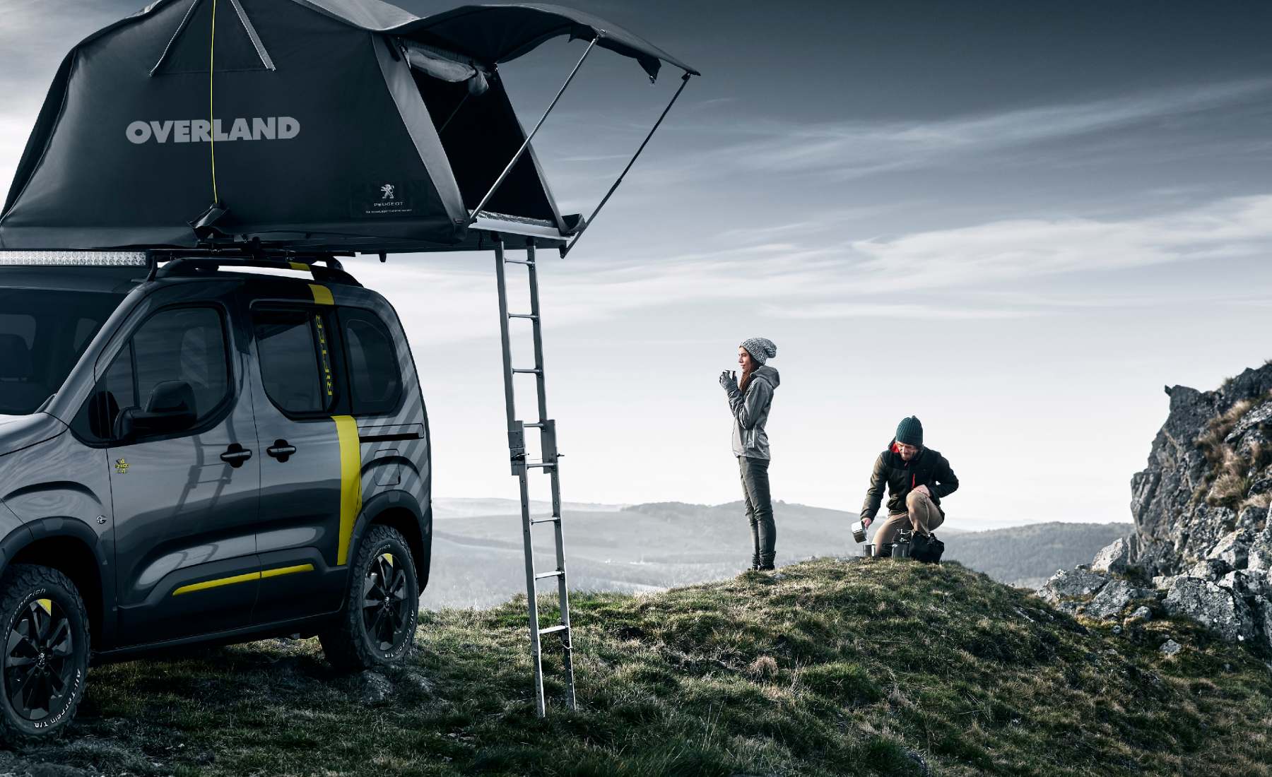 Tienda de campaña para coche