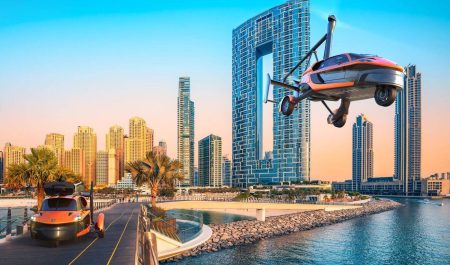 coche volador dubai