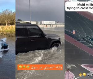 dubai coches tormenta