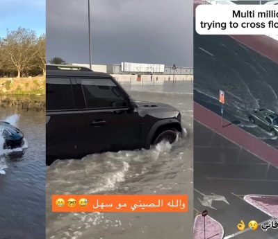 dubai coches tormenta