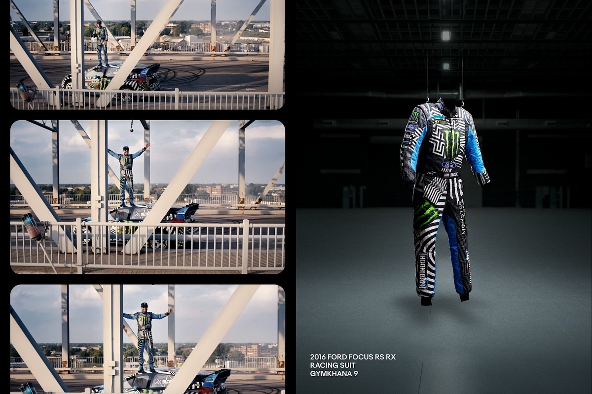 ken block racing suit
