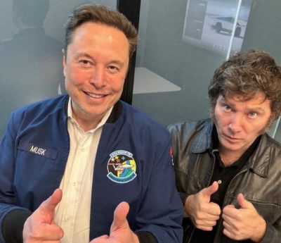 Cybertruck milei musk