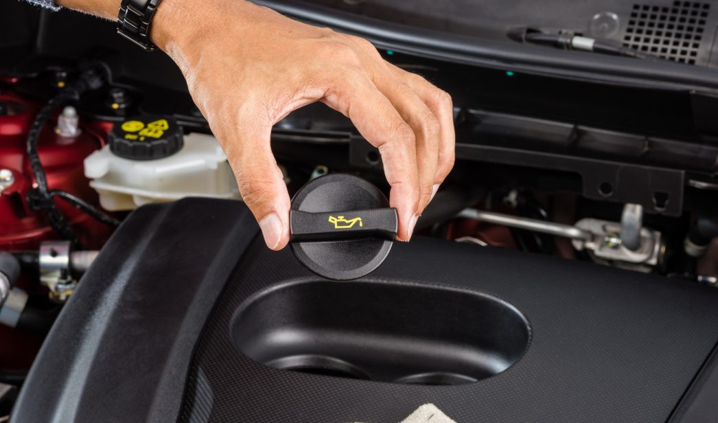 Tapón del aceite con símbolo