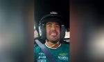Como un niño con zapatos nuevos: Alonso pone a prueba el nuevo Aston Martin de 250.000 euros