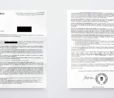 Carta aviso Ayuntamiento Madrid