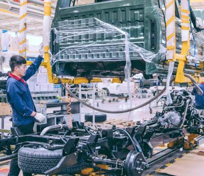 Fabrica de coches eléctricos en China