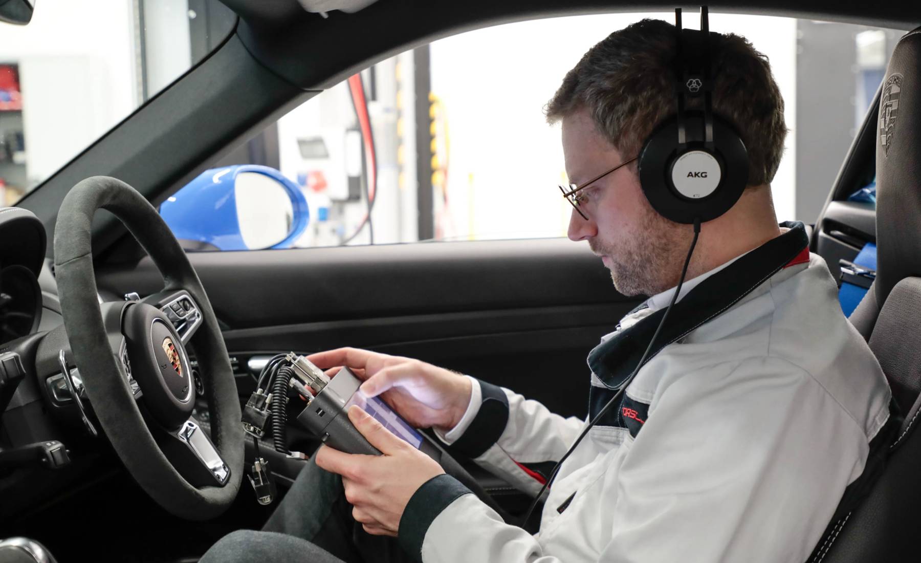 Ingenieros sonido Porsche