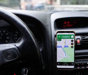 Teléfono aplicación mapas