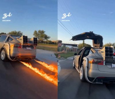 coche delorean tesla