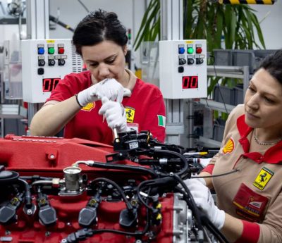 Ferrari premio trabajar