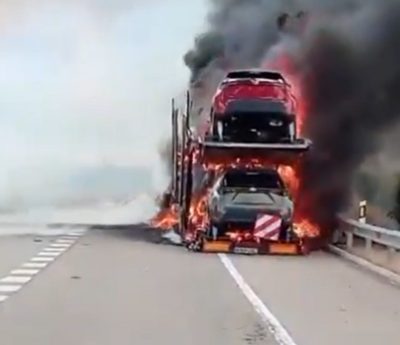 incendio autovía teruel