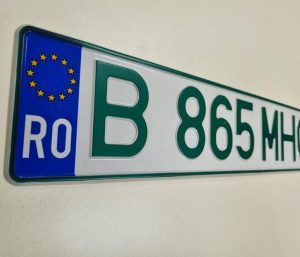matrícula verde rumanía