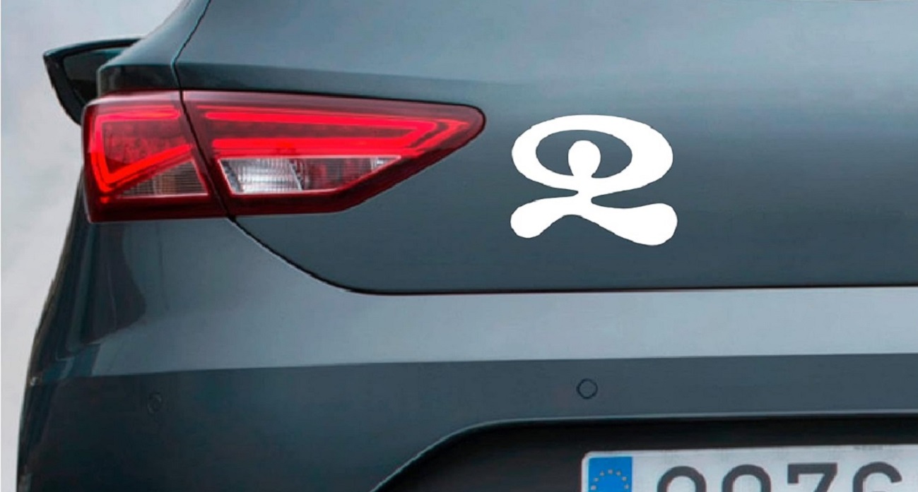 pegatina indalo coche