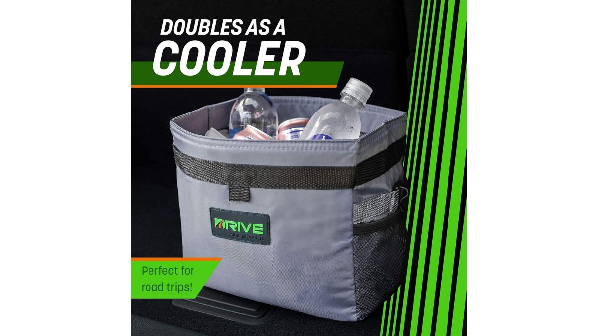 El mejor bote de basura para el coche es impermeable y de buena calidad
