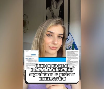 Cuidado con esta carta del Ayuntamiento de Madrid
