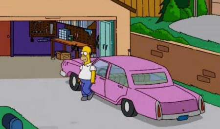 coche los simpson