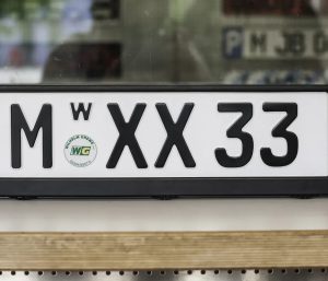 matrículas nacionalsocialismo