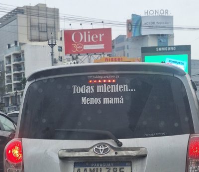 pegatinas coche multa