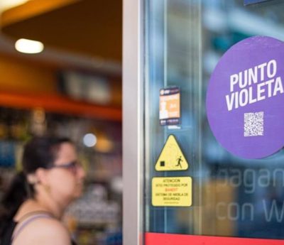 punto violeta gasolinera