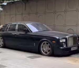 Rolls Royce abandonado