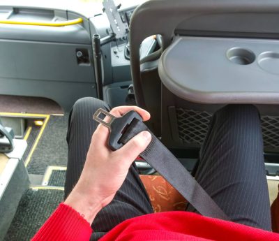 cinturon de seguridad autobus