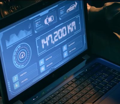 cuentakilómetros coche