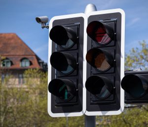 luz blanca semáforos