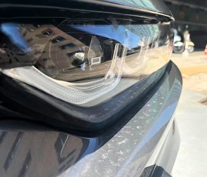 marcas de agua en el coche